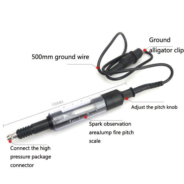 Automobile High-voltage Line Detector Spark Plug Tester Flashover Gauge Detector - In Car by buy2fix | Online Shopping UK | buy2fix
