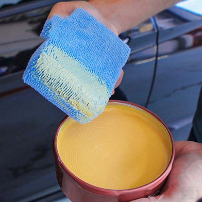 10  PCS / Set FJDLK-001 Microfiber Car Washing Cleaning Waxing Polishing Sponge Towel Cloth Square Car Care Tools 3cm Thick(12x8x4cm) - In Car by buy2fix | Online Shopping UK | buy2fix
