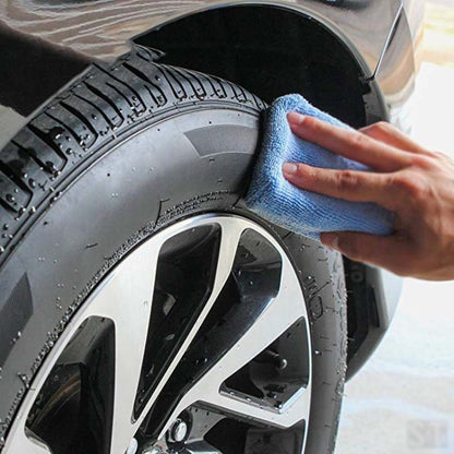 10  PCS / Set FJDLK-001 Microfiber Car Washing Cleaning Waxing Polishing Sponge Towel Cloth Square Car Care Tools 3cm Thick(12x8x4cm) - In Car by buy2fix | Online Shopping UK | buy2fix