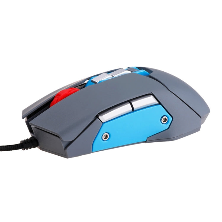 MOS9T 9 Keys 1600DPI Custom Mouse Built-in U Disk + Temperature Humidity Sensor, Cable Length: 2m - Wired Mice by buy2fix | Online Shopping UK | buy2fix