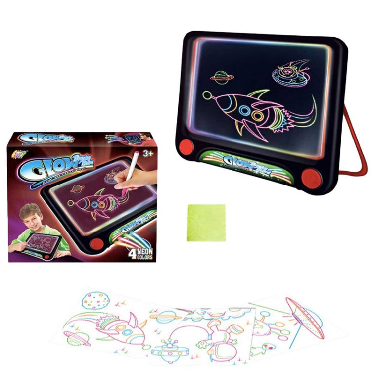 Multifunctional Luminous 3D Children Drawing Board, Without Watercolor Pen, Style: Luminous Space - Drawing Toys by buy2fix | Online Shopping UK | buy2fix