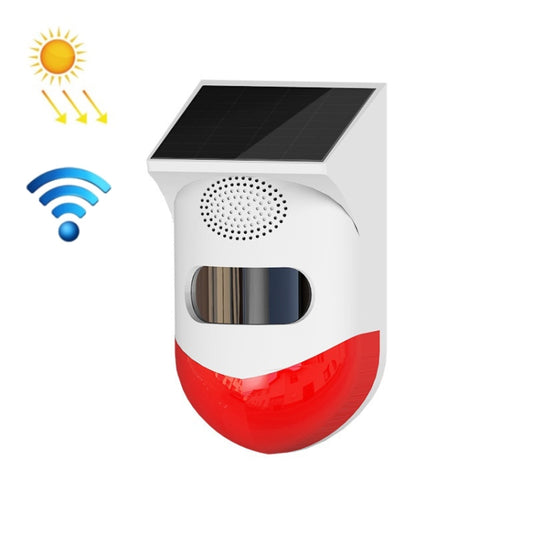 Outdoor Waterproof Solar Infrared Alarm, Spec: Wireless - Security by buy2fix | Online Shopping UK | buy2fix