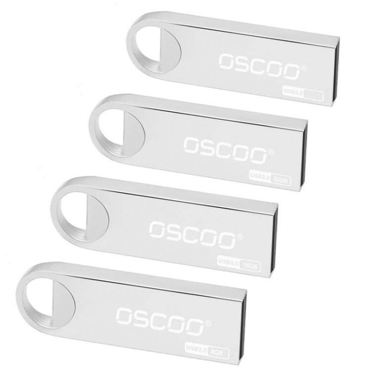 OSCOO 002U-2 USB 2.0 Metal Mini U Disk, Capacity: 64GB - USB Flash Drives by OSCOO | Online Shopping UK | buy2fix
