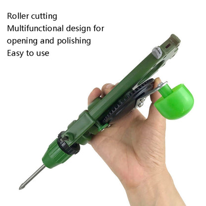 Hand-Operated Hole Puncher Glass Hand-Held Sharpener Household Tool - Abrasive Tools & Accessories by buy2fix | Online Shopping UK | buy2fix