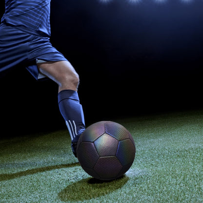 MILACHIC Night Light Football PU Opera Sewed School Training Football(No.5 Reflective Colorful Light Version 5054) - Balls by MILACHIC | Online Shopping UK | buy2fix