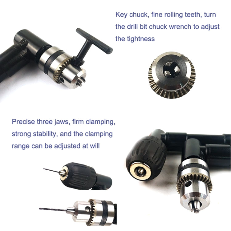 3124 90 Degrees Right-Angle Electric Drill Transmutor Accessories - Drill & Drill Bits by buy2fix | Online Shopping UK | buy2fix