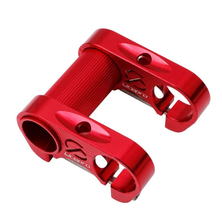 LitePro S95 Folding Bike Hollow Double Stem(Red) - Bicycle Grips by Litepro | Online Shopping UK | buy2fix