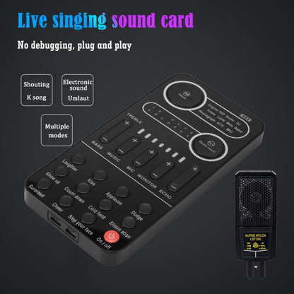 K9  Voice Changer Game Live Broadcast Mobile Computer Sound Card - Consumer Electronics by buy2fix | Online Shopping UK | buy2fix