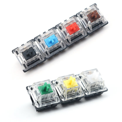 10 PCS Gateron G Shaft Black Bottom Transparent Shaft Cover Axis Switch, Style: G3 Foot (White Shaft) - Other by Gateron | Online Shopping UK | buy2fix