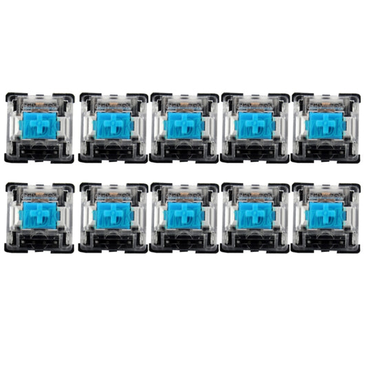 10 PCS Gateron G Shaft Black Bottom Transparent Shaft Cover Axis Switch, Style: G5 Foot (Blue Shaft) - Other by Gateron | Online Shopping UK | buy2fix