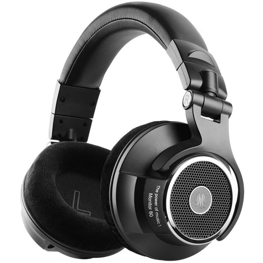 OneOdio M80 Open Three-band Balanced Monitor Mixer Studio DJ HIFI Wired Headset, Cable Length: 3m(Black) - Multimedia Headset by OneOdio | Online Shopping UK | buy2fix