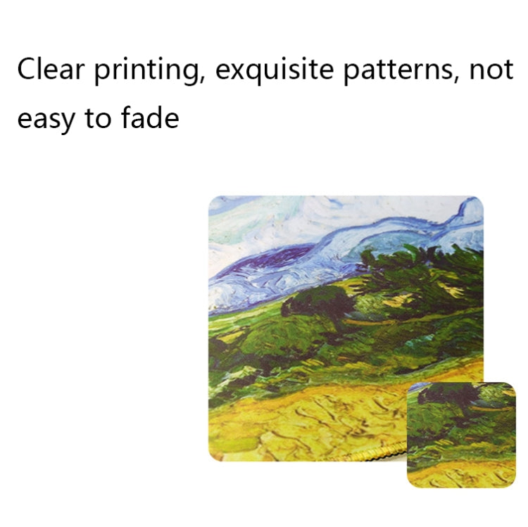 400x900x4mm Locked Am002 Large Oil Painting Desk Rubber Mouse Pad(Wheat Field) - Mouse Pads by buy2fix | Online Shopping UK | buy2fix