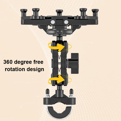 Motorcycle Bracket Crab Navigation Phone Bracket,Style： M10 +Anti-theft Buckle - In Car by buy2fix | Online Shopping UK | buy2fix