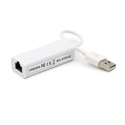 USB2.0 Drive-Free Ethernet 100M Network Card - USB Network Adapter by buy2fix | Online Shopping UK | buy2fix