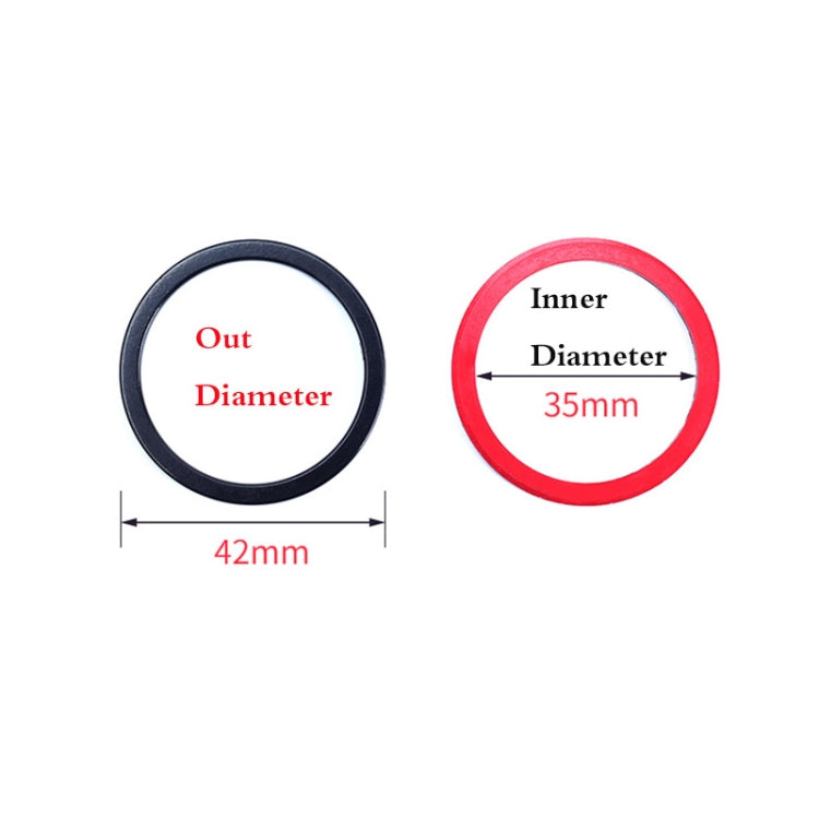10 PCS FMFXTR Bicycle BB Middle Shaft Flying Wheel Cushion, Thickness: 2mm (Red) - Outdoor & Sports by FMFXTR | Online Shopping UK | buy2fix