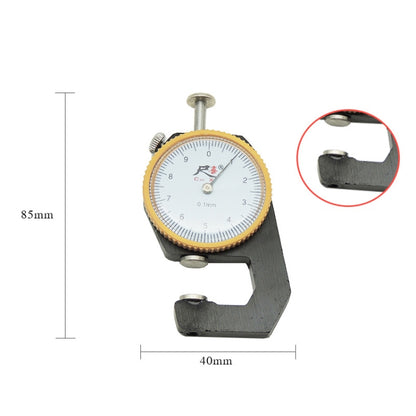 CHIXI Handheld Thickness Gauge Paper Thickness Gauge, Specification: Ordinary  0-10mm Flat Head - Consumer Electronics by buy2fix | Online Shopping UK | buy2fix