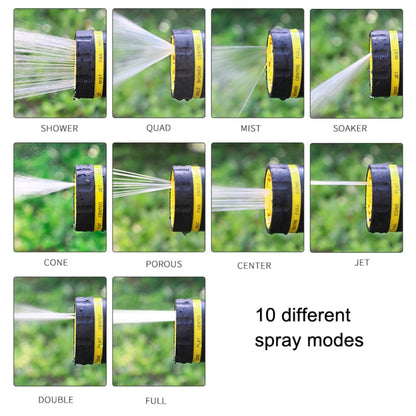 10 Functional Watering Sprinkler Head Household Water Pipe, Style: D6+4 Connector+10m 4-point Tube - Home & Garden by buy2fix | Online Shopping UK | buy2fix