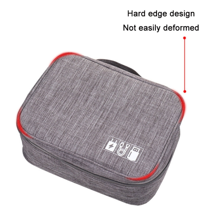 Multifunctional Cationic Digital U Disk Data Cable Storage Bag(Navy) - Other by buy2fix | Online Shopping UK | buy2fix