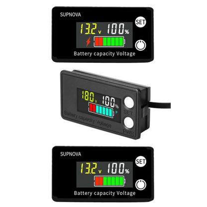 SUPNOVA LCD Color Screen DC Voltmeter Lithium Storage Battery Meter, Style: Waterproof Type - Consumer Electronics by SUPNOVA | Online Shopping UK | buy2fix