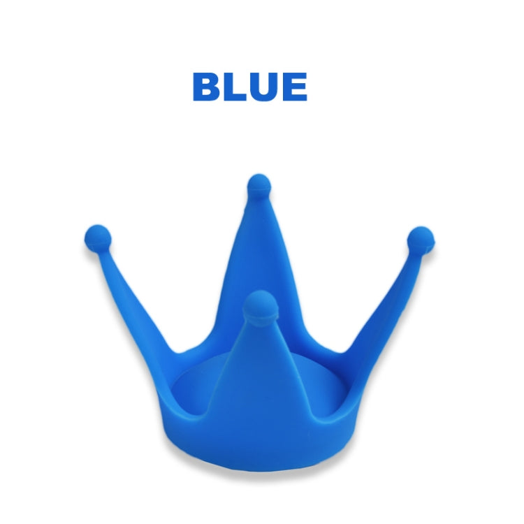 2PCS Motorcycle Crown Sucker Helmet Decoration(Blue) - In Car by buy2fix | Online Shopping UK | buy2fix