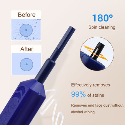 Press-type Fiber End Face Cleaning Pen Fiber Cleaner Tool - Lan Cable and Tools by buy2fix | Online Shopping UK | buy2fix