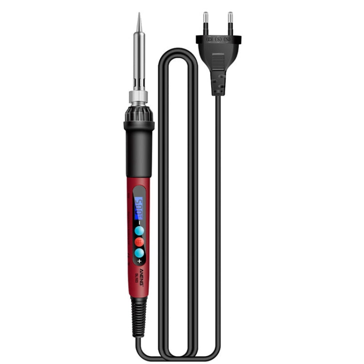 ANENG SL103 25pcs/set Intelligent Digital Display Temperature Adjustment Household Constant Temperature Soldering Iron Set 60W Internal Heat Welding Tool Kit(EU Plug) - Electric Soldering Iron by ANENG | Online Shopping UK | buy2fix