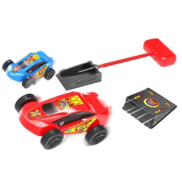 Pedal Catapult Launch Aerodynamic Car Parent-child Outdoor Competitive Racing, Color: Red + Blue Car - Toy Sports by buy2fix | Online Shopping UK | buy2fix