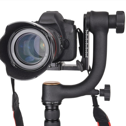 QingZhuangShiDai Q45 Panoramic Boom Bird Watching and Birding Gimbal(Black) - Tripod Heads by QingZhuangShiDai | Online Shopping UK | buy2fix