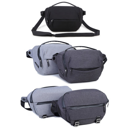 XIUJIAN Crossbody Waterproof Lightweight SLR Camera Bag, Color: 5L Black - Camera Accessories by XIUJIAN | Online Shopping UK | buy2fix