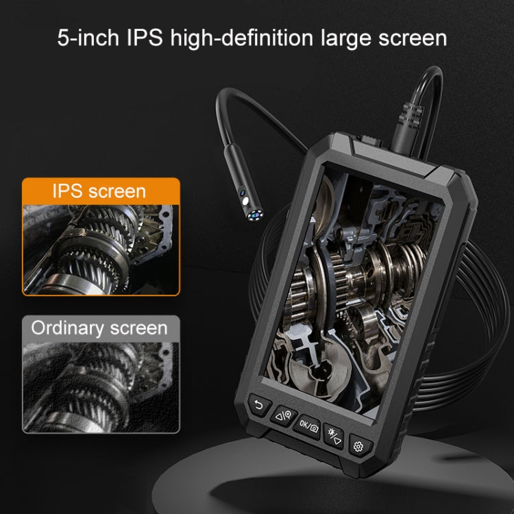 5 Inch IPS HD Endoscope With Screen For Industrial Pipeline Inspection And Auto Repair - Consumer Electronics by buy2fix | Online Shopping UK | buy2fix