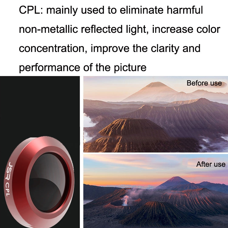 JSR For Mavic 2 Zoom Motion Camera Filter, Style: CPL+ND8+ND16 - Lens Filter by JSR | Online Shopping UK | buy2fix