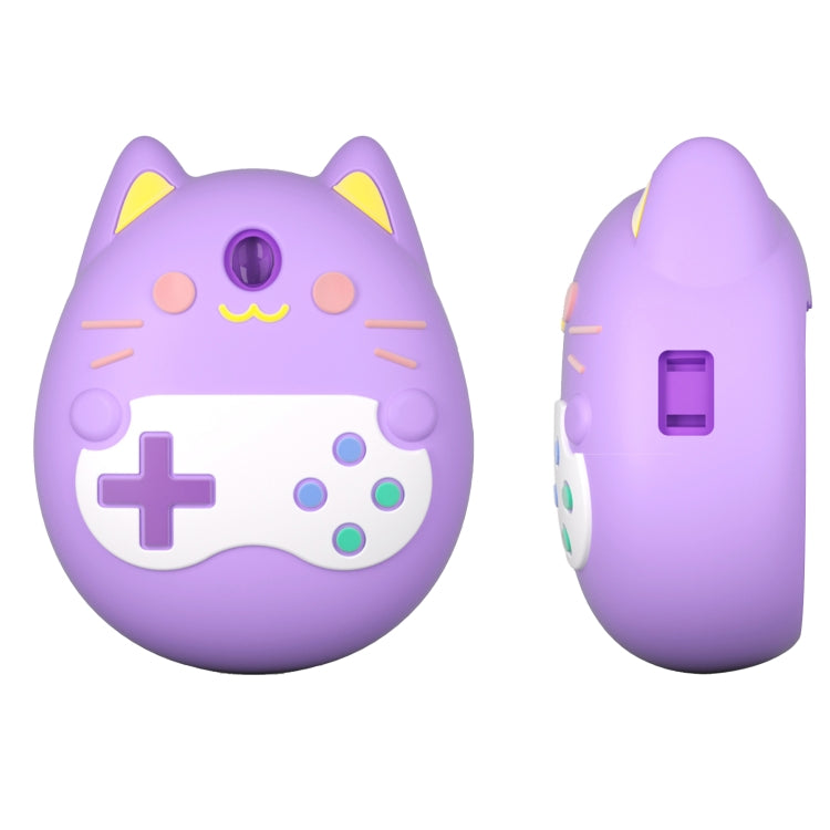 For Tamagotchi pix Silicone Cartoon Electronic Pet Protective Case(Purple) - Toys & Hobbies by buy2fix | Online Shopping UK | buy2fix