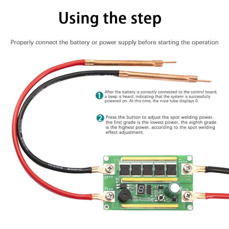 Spot Welding Machine DIY Portable Battery Storage Spot Welding Machine PCB Circuit Board Welding Equipment Without Protective Box - Home & Garden by buy2fix | Online Shopping UK | buy2fix