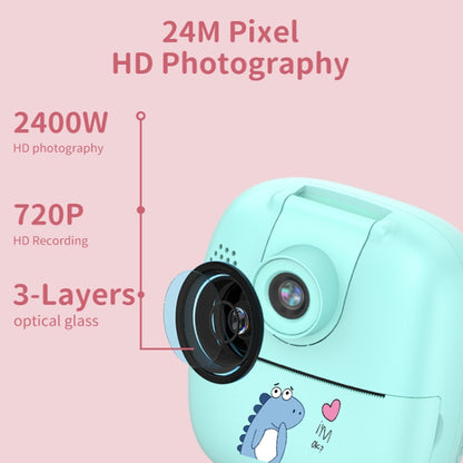 A18 HD Printable Cartoon Kids Digital Camera with Rotating Lens, Spec: Blue+16G - Consumer Electronics by buy2fix | Online Shopping UK | buy2fix