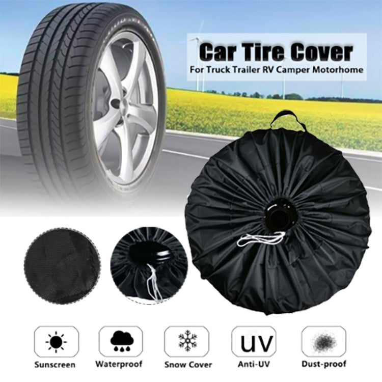 1PCS/Set L Waterproof and Dustproof Car Spare Tire Cover Tire Protector - In Car by buy2fix | Online Shopping UK | buy2fix