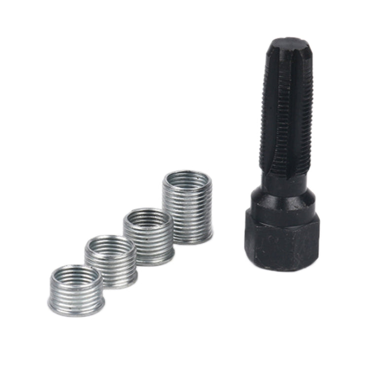 5 PCS/Set 14mm Spark Plug Hole Thread Repair Tool Tap Regenerator - In Car by buy2fix | Online Shopping UK | buy2fix