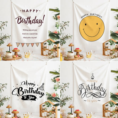 GT282 Birthday Background Cloth Party Scene Arranges Children Photos, Size: 150x200cm Velvet Cloth(17) - Camera Accessories by buy2fix | Online Shopping UK | buy2fix