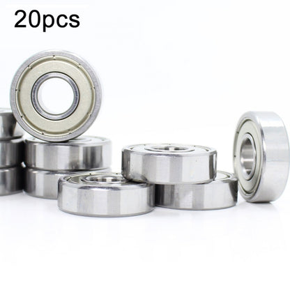 6000zz 20pcs Miniature Bearings Silent Deep Groove Ball Bearings - Bearing by buy2fix | Online Shopping UK | buy2fix