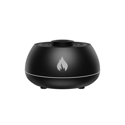 DQ707 130ml Simulation Flame Aromatherapy Machine Seven-color Ambient Light Humidifier  Black - Home & Garden by buy2fix | Online Shopping UK | buy2fix