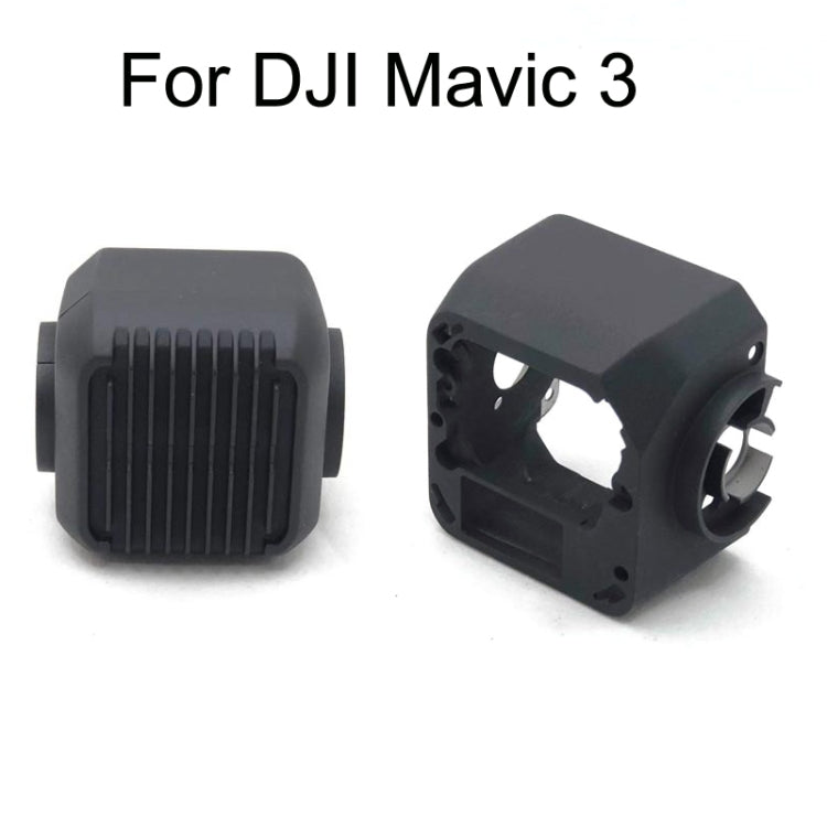 For DJI Mavic 3 Head Camera Frame Back Covering + Lens Frame(Black) - DJI & GoPro Accessories by buy2fix | Online Shopping UK | buy2fix