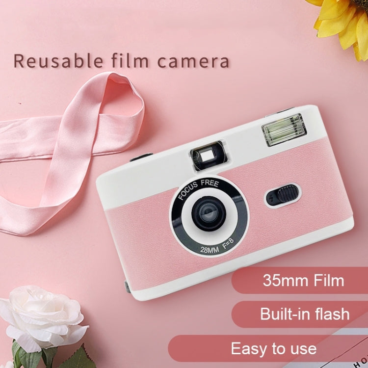 R2-FILM Retro Manual Reusable Film Camera for Children without Film(Black+Red) - Consumer Electronics by buy2fix | Online Shopping UK | buy2fix