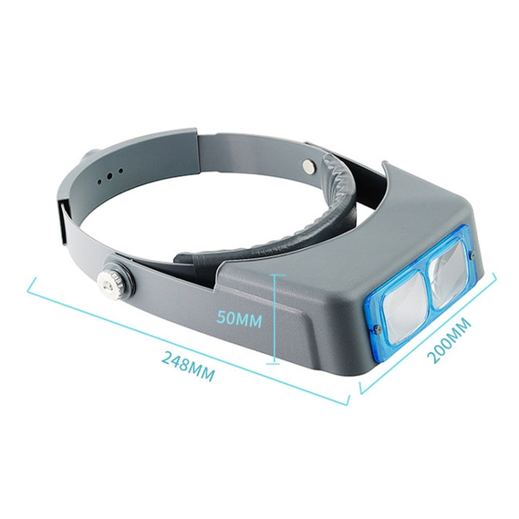 81007-B 1.5X/2X/2.5X/3.5X Optical Lens Head-mounted Watch Repair Magnifying Glass - Consumer Electronics by buy2fix | Online Shopping UK | buy2fix