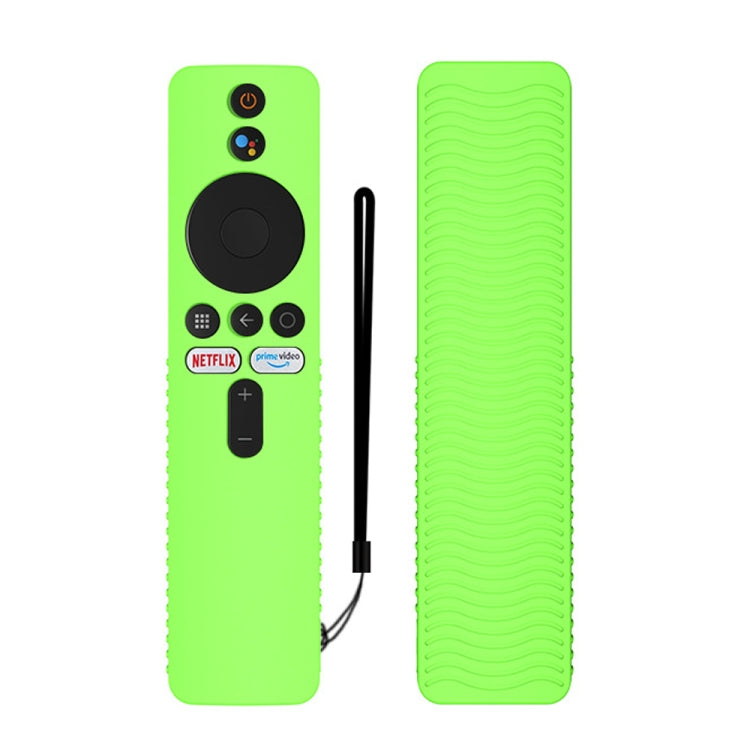 For Xiaomi 4K TV Stick Y48 Remote Control Anti-Drop Silicone Protective Cover(Luminous Green) - Consumer Electronics by buy2fix | Online Shopping UK | buy2fix