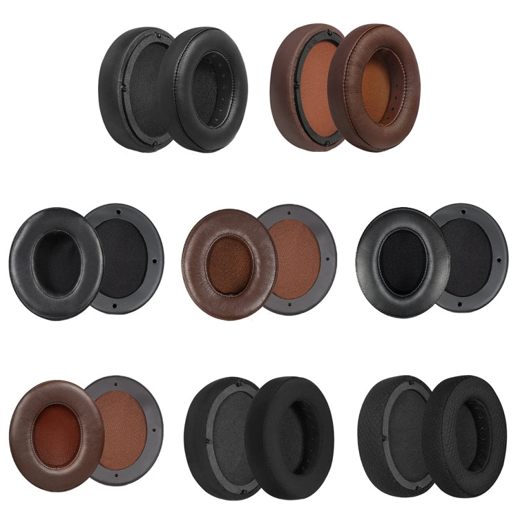 For Edifier W855BT 1pair Headset Soft and Breathable Sponge Cover, Color: Brown Protein - Apple Accessories by buy2fix | Online Shopping UK | buy2fix