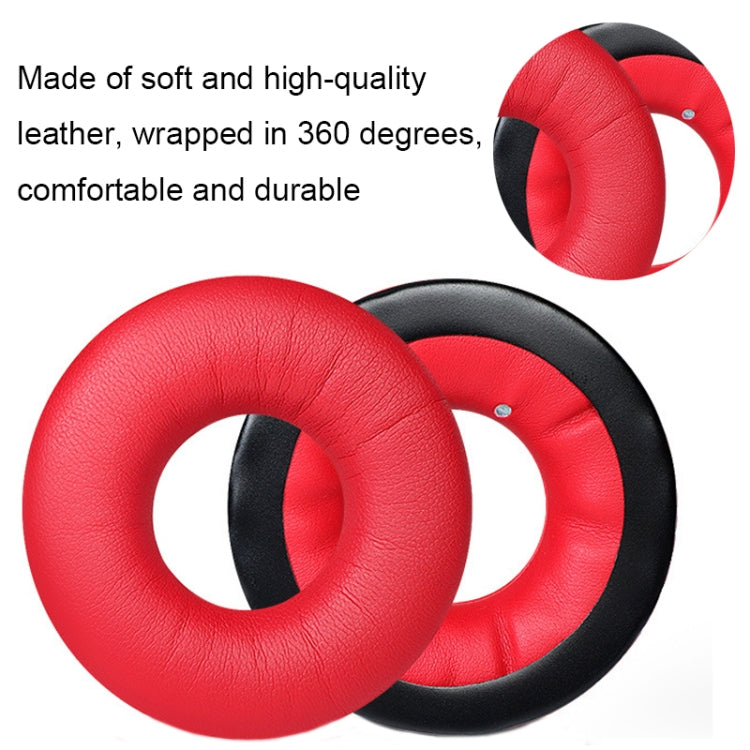 1pair Headset Sponge Cover for Sennheiser HD25-1II/25/25SP/25SP-II, Color: Black Wrinkled - Apple Accessories by buy2fix | Online Shopping UK | buy2fix