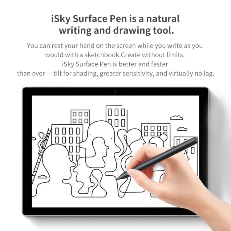 For Lenovo Tab P11 Pro Rechargeable 11.5 Inch TB-J706F Pressure Touch Pen(Silver) - Stylus Pen by buy2fix | Online Shopping UK | buy2fix