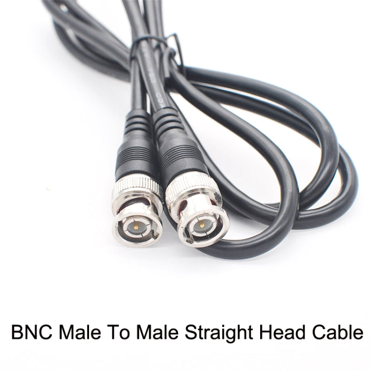 BNC Male To Male Straight Head Cable Coaxial Cable Video Jumper, Length: 5m - Security by buy2fix | Online Shopping UK | buy2fix