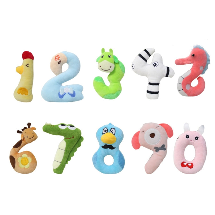 40cm Number Plush Doll Toys Soft Pillow For Kids Children(Number 4) - Soft Toys by buy2fix | Online Shopping UK | buy2fix