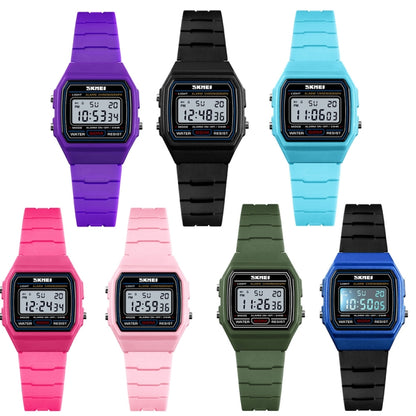 SKMEI 1460 Children Luminous Multifunctional Waterproof Thin Sports Watch(Purple) - Sport Watches by SKMEI | Online Shopping UK | buy2fix