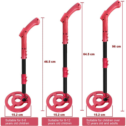 MD3006 Metal Detector Outdoor Treasure Hunter Toys Children Science Detector(Red) - Consumer Electronics by buy2fix | Online Shopping UK | buy2fix